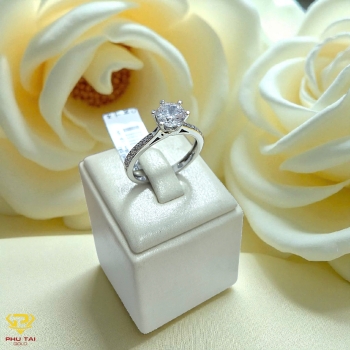 Nhẫn nữ vàng trắng (mã NVT 3511)